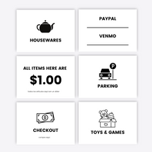 Load image into Gallery viewer, Garage Sale Planner
