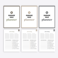 Load image into Gallery viewer, Garage Sale Planner