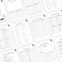 Load image into Gallery viewer, Garage Cleanup Planner