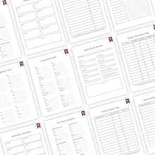 Load image into Gallery viewer, Home Management Info Planner For RENTERS