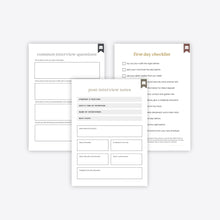 Load image into Gallery viewer, Job Search Planner