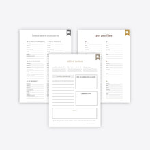 Load image into Gallery viewer, Family Info Planner