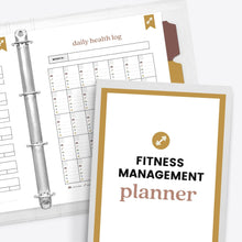 Load image into Gallery viewer, Fitness Management Planner