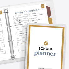 Load image into Gallery viewer, Back To School Planner (For Parents)