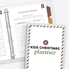 Load image into Gallery viewer, Kids Christmas Planner