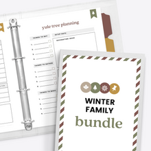 Load image into Gallery viewer, Holiday Planner Bundle