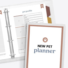 Load image into Gallery viewer, New Pet Planner