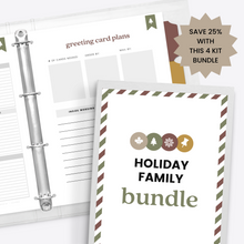 Load image into Gallery viewer, Holiday Planner Bundle