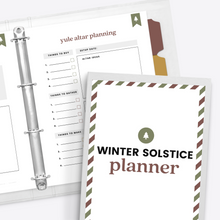 Load image into Gallery viewer, Winter Solstice Planner