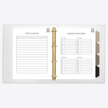 Load image into Gallery viewer, New Year's Resolution Planner