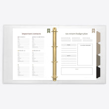 Load image into Gallery viewer, Tax Prep Planner