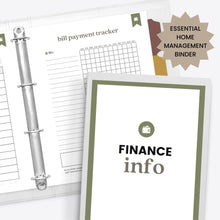 Load image into Gallery viewer, Financial Management Planner
