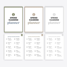 Load image into Gallery viewer, Spring Cleaning Planner