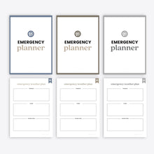 Load image into Gallery viewer, Emergency Planner