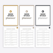 Load image into Gallery viewer, Moon Ritual Planner