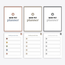 Load image into Gallery viewer, New Pet Planner