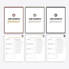 Load image into Gallery viewer, Job Search Planner
