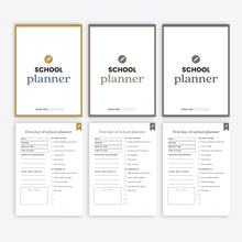 Load image into Gallery viewer, Back To School Planner (For Parents)