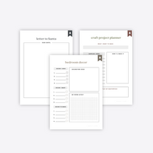 Load image into Gallery viewer, Kids Christmas Planner