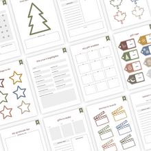 Load image into Gallery viewer, Kids Winter Solstice Planner
