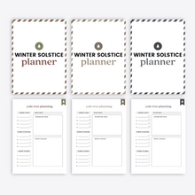 Load image into Gallery viewer, Winter Solstice Planner