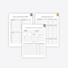 Load image into Gallery viewer, Thanksgiving Planner