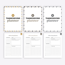 Load image into Gallery viewer, Thanksgiving Planner