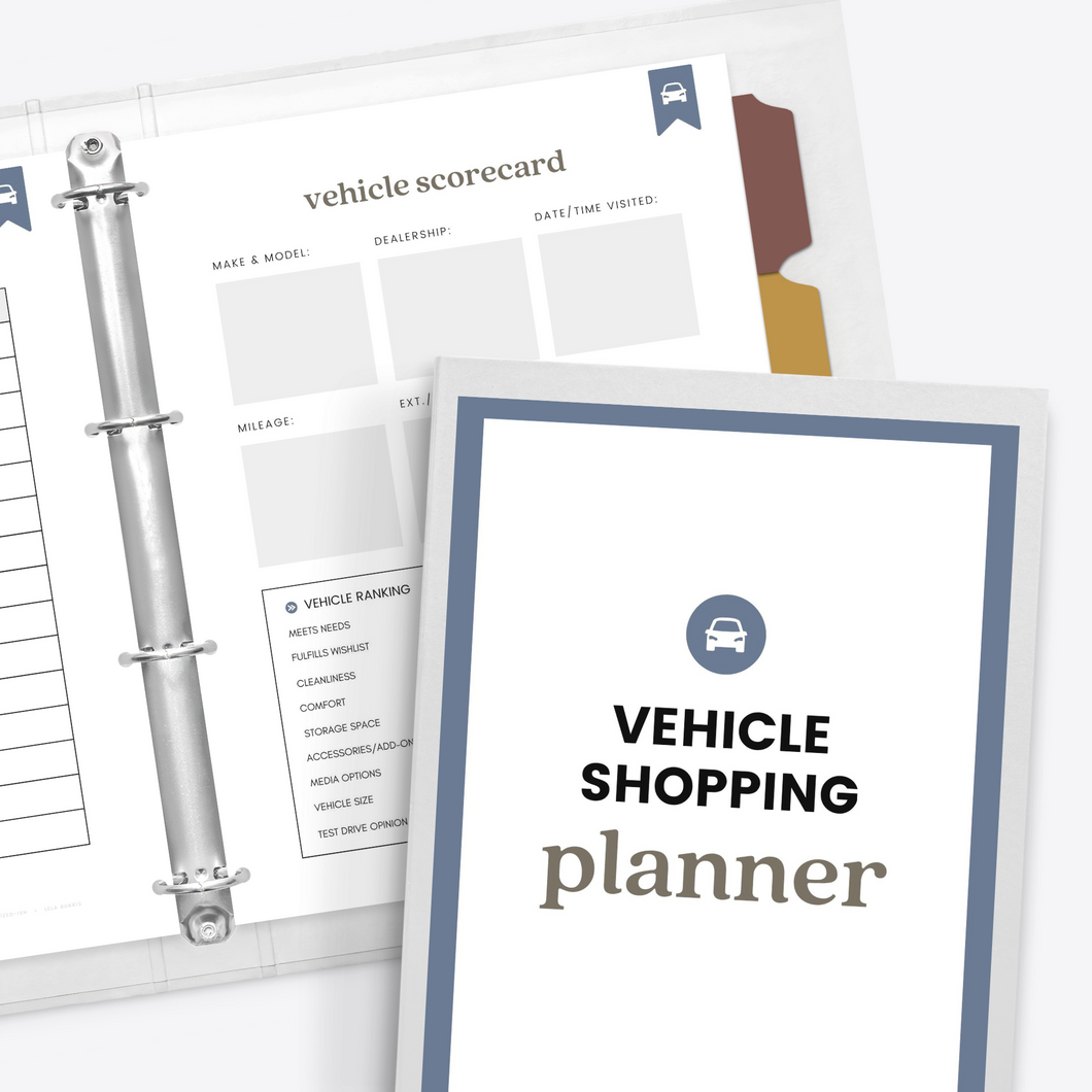 Vehicle Shopping Planner