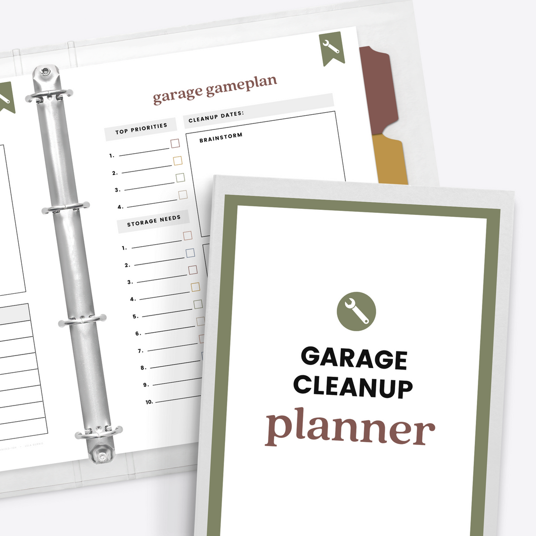 Garage Cleanup Planner