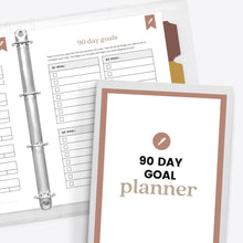 Load image into Gallery viewer, 90 Day Goal Planner
