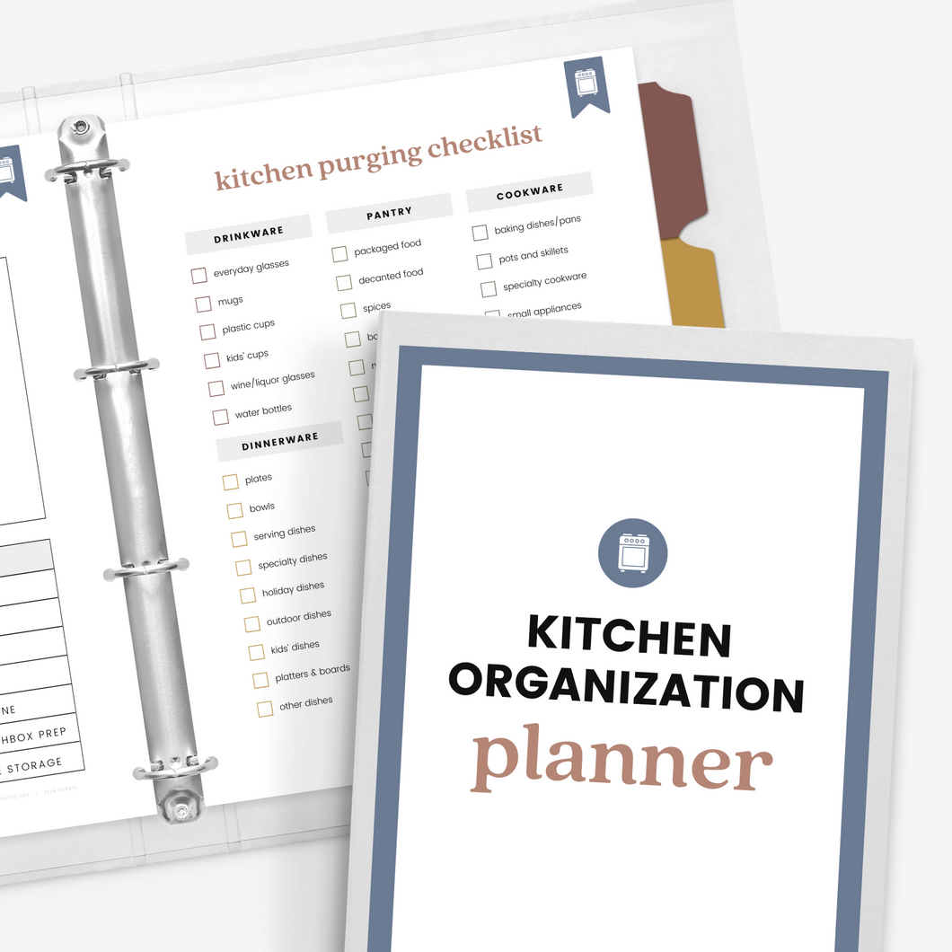 Kitchen Organization Planner