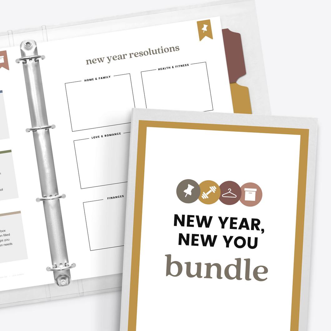 New Year Planner Bundle
