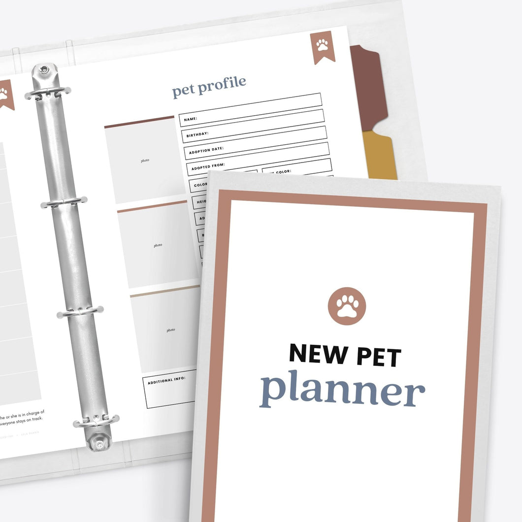 New Pet Planner