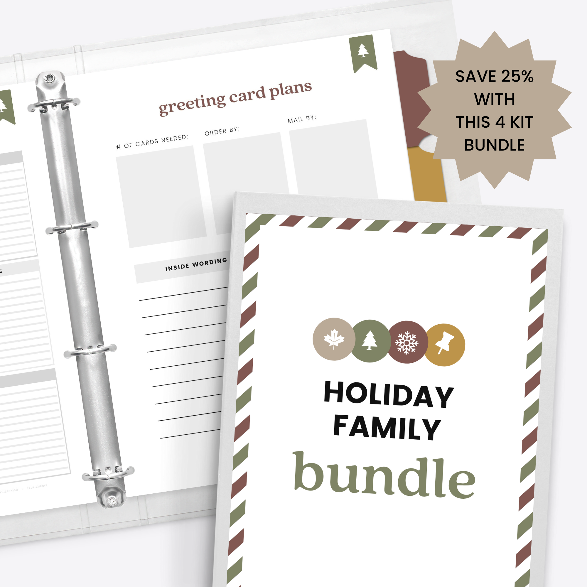 Holiday Planner Bundle – Organized-ish